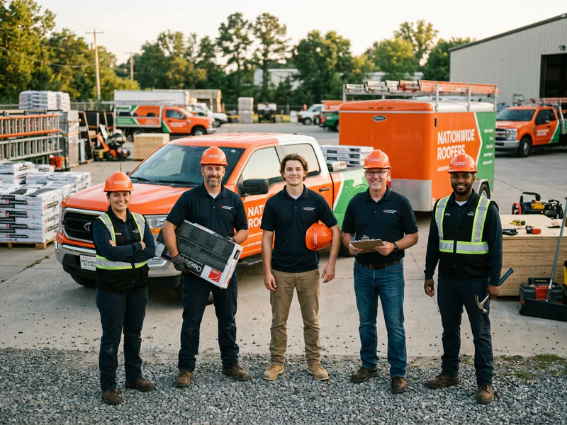 Natiowide Roofers - roof installation in Baton Rouge near me